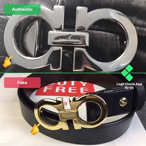 fake vs real ferragamo belt|authentic Ferragamo belt buckle.